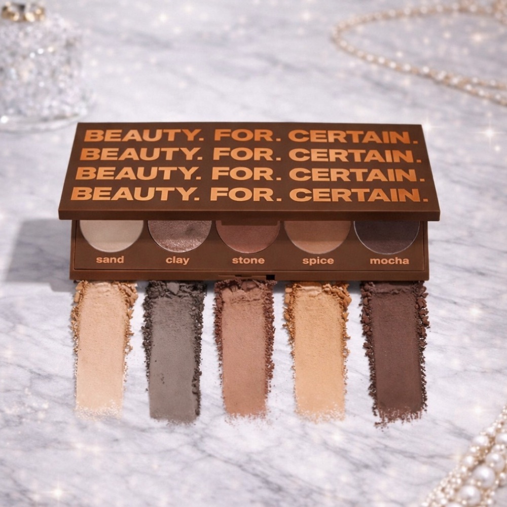 NEW 
BEAUTY FOR CERTAIN soft to sculpted Contour Palette